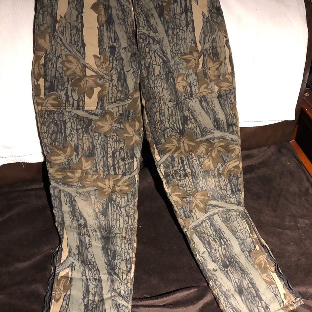 Camo,insulated, gander mountain outdoor pants.